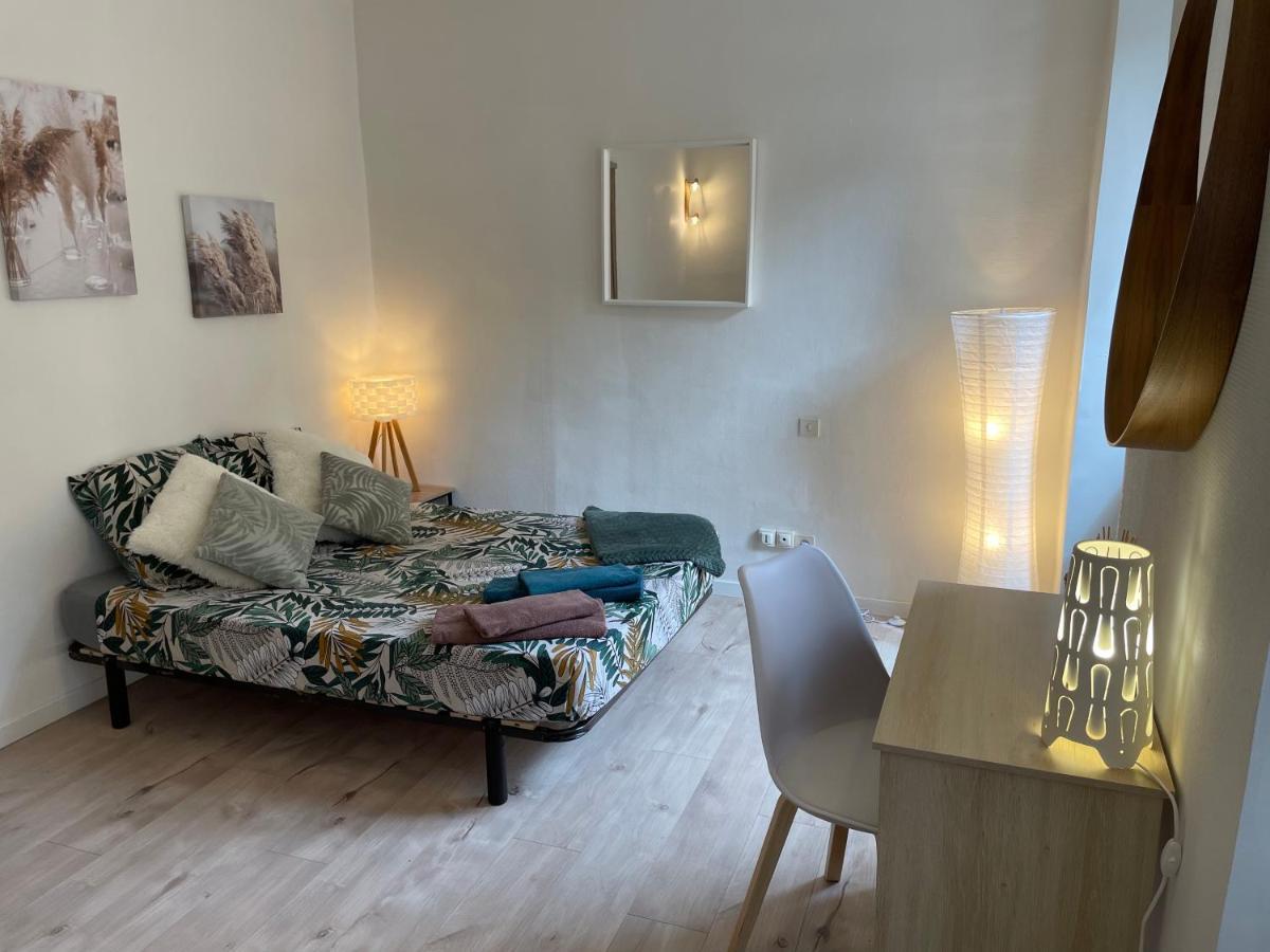T2 Plein Centre Au 1Er Etage Avec Parking Prive Lägenhet Millau Exteriör bild